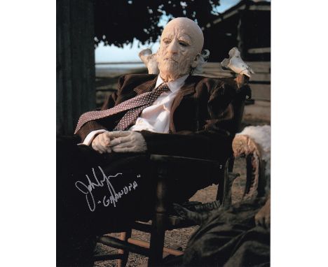 SALE! Texas Chainsaw Massacre John Dugan hand signed 10x8 photo. This beautiful 10x8 hand signed photo depicts John Dugan as 
