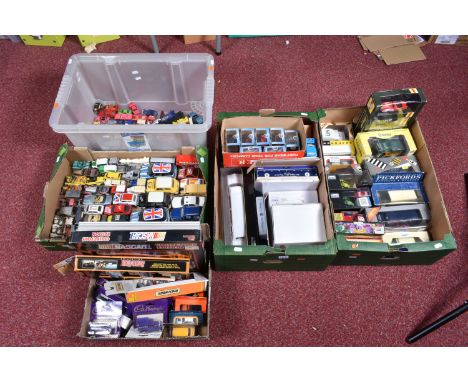 A QUANTITY OF BOXED MODERN DIECAST VEHICLES, to include Oxford Automobile Company, Corgi Classics, Corgi Superhaulers, Brumm,