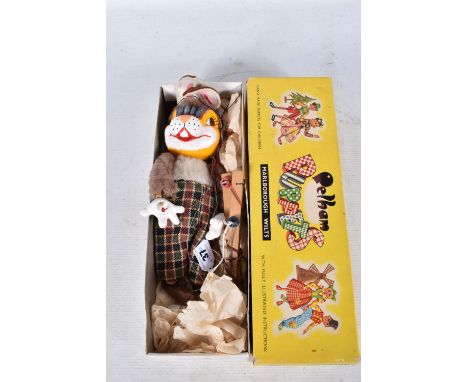 A BOXED PELHAM SL63 RABBIT PUPPET, version with label to clothing, appears complete and in good condition with only minor mar