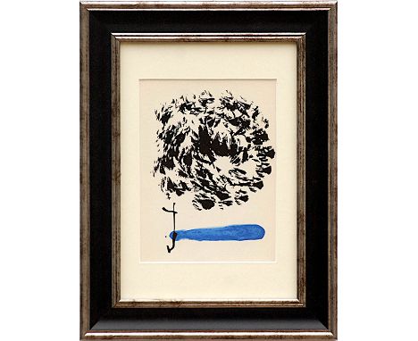 JOAN MIRO 'Abstract Studies', six off set lithographs, 20cm x 15cm each. (6) 