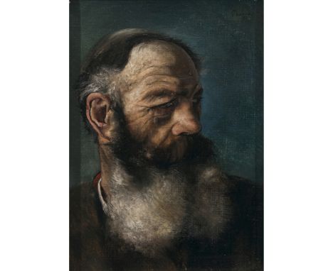 Paul Mathias Padua1903 Salzburg - 1981 Rottach-EgernAlter Bauer. 1941Im Dreiviertelprofil nach rechts schauend. R. o. signier