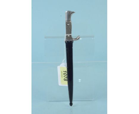 A 'miniature' German bayonet complete with scabbard