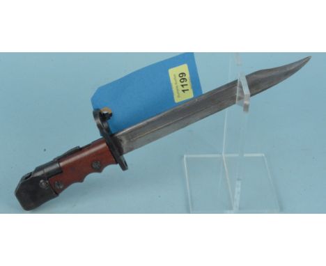 A British No.7 knife bayonet, marked No.7 Mk I/L, in good condition (but no scabbard)
