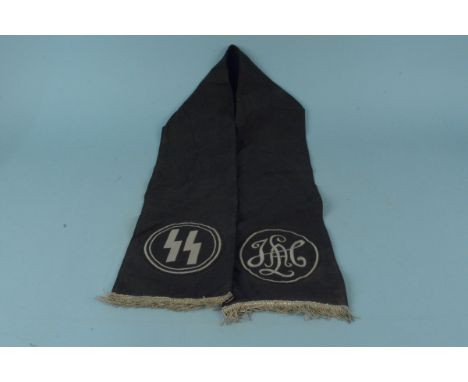 A German (PATTERN) funeral sash