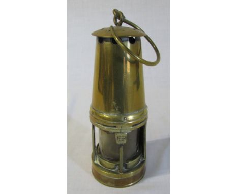 Brass mining lamp