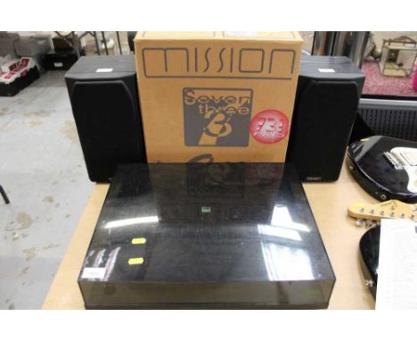 Rega Planar 2 record player and a set of Mission speakers