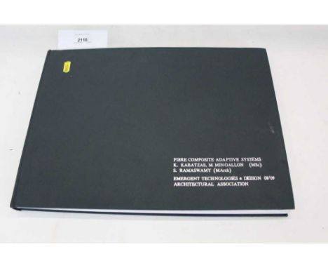 Architectural Book- Fibre Composite Adaptive Systems by K. Karatzas, M. Mingallon, S. Ramaswamy