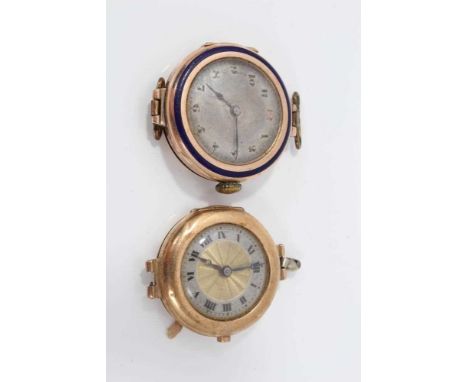 Early 20th century ladies Rolex 9ct rose gold cased wristwatch with Rolex 15 jewel movement, circular dial with red neural at