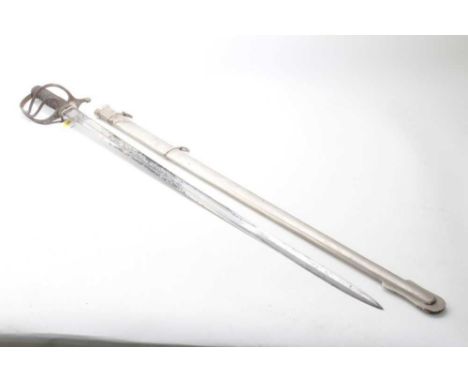 1981 Royal Wedding of Prince Charles and Lady Diana Spencer presentation sword by Wilkinson, with engraved polished steel bla