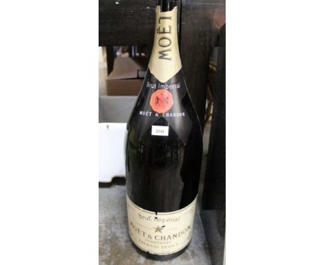 Vintage Moet &amp; Chandon Champage Jeroboam bottle (sadly empty)