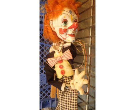 Unboxed Pelham clown puppet