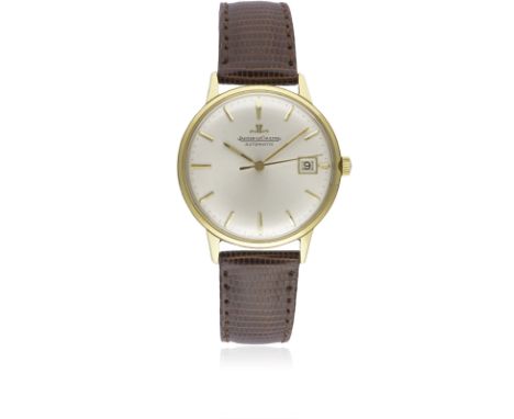 A GENTLEMAN'S 18K SOLID GOLD JAEGER LECOULTRE AUTOMATIC WRIST WATCH CIRCA 1960s Movement: Automatic, cal. K883, signed Jaeger