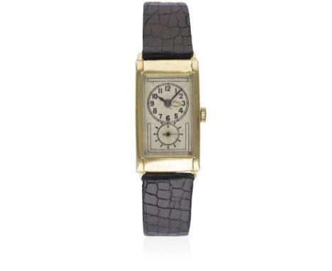 A GENTLEMAN'S 9CT SOLID GOLD ROLEX PRINCE WRIST WATCHCIRCA 1930s Movement: 17J, manual wind, signed Rolex Officially Tested I