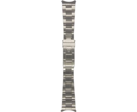 A GENTLEMAN'S STAINLESS STEEL 20MM ROLEX OYSTER SUBMARINER BRACELETCIRCA 1988, REF. M5 / 93150 Bracelet: Total length approx.