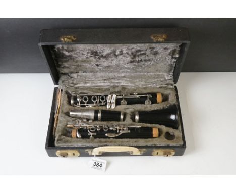 Cased Boosey &amp; Hawkes ' Regent ' Clarinet 