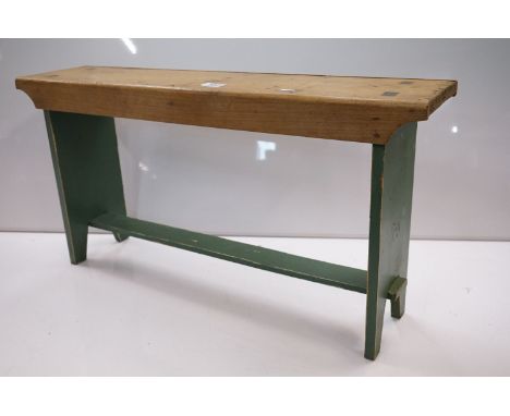 Pine Kitchen Bench, 84cm long x 42cm high 