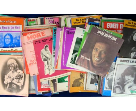 Entertainment, Sheet Music, 300+ items of sheet music dating from the 1940s to the 1990s. All sorts from Joe Loss to Craig Da