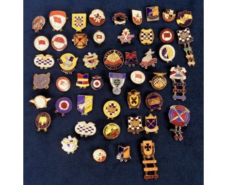 Speedway badges, a collection of 45+ badges all from London & the South East, mostly 1960's, inc. New Cross, Harringay, High 