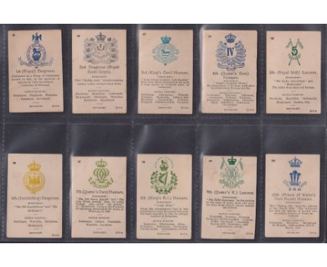 Cigarette cards, Ogden's Army Crests & Mottoes 190/192 (missing nos. 153 & 191) (mixed condition, gen fair/gd, some cards gru