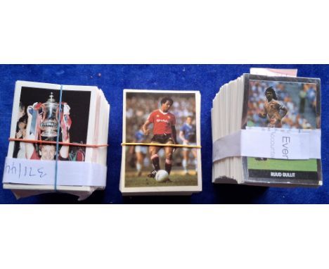 Trade stickers, Football, 3 part / near sets The Sun Soccer Stickers 1989/90 419/440. The Sun Soccer Sticker Collection 90-91