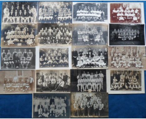 Postcards, Sports, Northants, 18 cards, mostly RPs to include factory and other industrial teams. Football, Cricket, Bowls, H