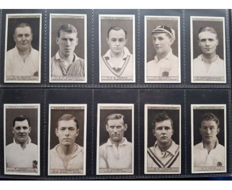 Cigarette & Trade cards, Rugby, 10 sets including Ogden's Famous Rugby, Churchman & Wills Rugby Internationals, Merlin Rugby 