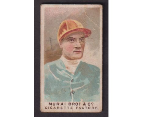 Cigarette card, Japan, Murai Bros, General Interest Series (as Phillips), type card, Horseracing, Mornington Cannon, Mr. L. d