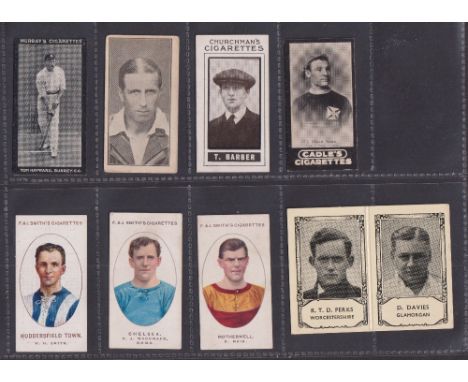 Cigarette & trade cards, Sporting mixture 8 type cards Murray Cricketers Series H (Hayward Surrey), Poppleton Cricketer, Chur