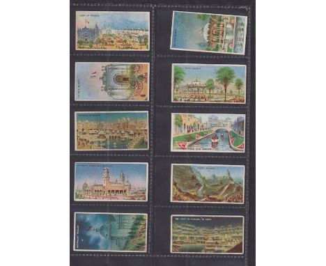 Cigarette cards, Salmon & Gluckstein, The Great White City (set 50 cards) (a few cards with light foxing, but gen gd)
