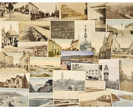 Postcards, a mixed mainly UK topographical collection of over 550 cards, mostly general topographical with better RPs of The 