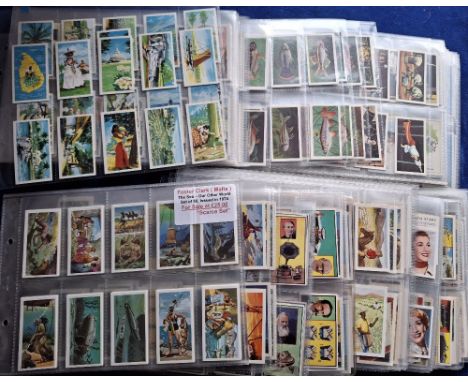 Trade cards, Approx 33 sets, including India & Ceylon Tea Ltd Island of Ceylon, Priory I Spy (4, including Cars series of 50,