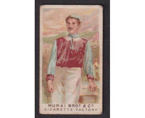 Cigarette card, Japan, Murai Bros, General Interest Series (as Phillips), type card, Footballer, J. Athersmith, Aston Villa (