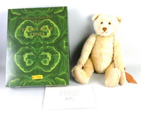 A Steiff limited edition Witney Xenia bear, No.200/1500 with certificate, 43cm high in original box