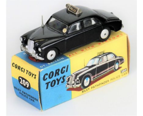 Corgi - Riley Pathfinder Police Car, No.209, boxed