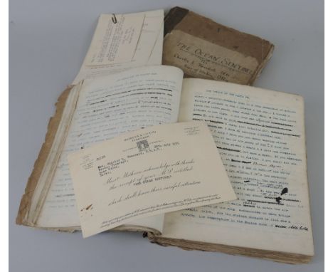 Two copies of an unpublished manuscript entitled "The Ocean Sentinel", by the Reverend Charles L. Tweedale, Vicar of Weston, 