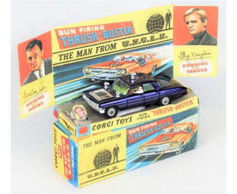 Corgi - Man From U.N.C.L.E. gun firing Thrushbuster, with Waverly ring, No.497, boxed