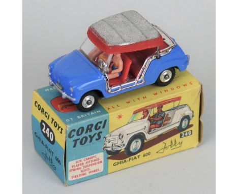 Corgi - Ghia-Fiat 600 Jolly, No.240, boxed