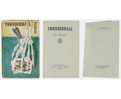 Fleming Ian : Thunderball, 1961 First Edition with dustjacket