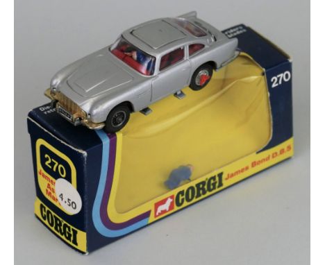 Corgi - James Bond DB5 with extra villain, No.270, window box