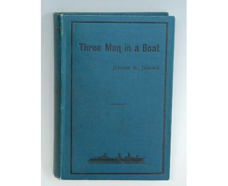 Jermoe, K. Jerome: Three Men In A Boat (to say nothing of the dog), Bristol, J.W. Arrowsmith Ltd., Quay Street, London, 1889,