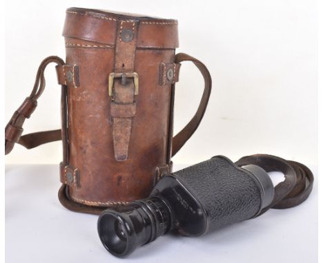 A 1930’s Prismatic Monocular MKI telescope, in its original leather case