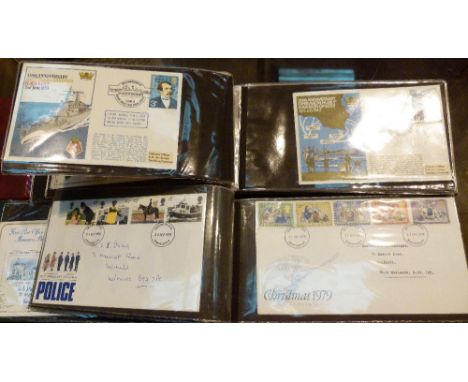 Two albums Commonwealth and British first day covers