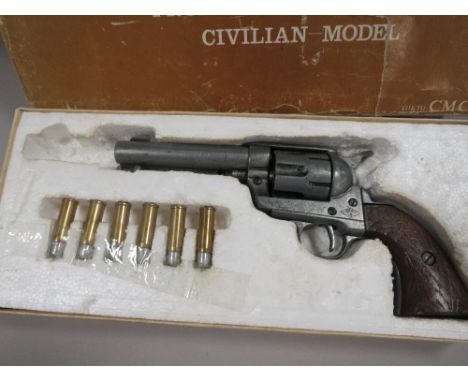 A BOXED CAVALRY FRONTIER MODEL HANDGUN 