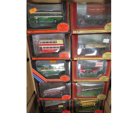 TEN BOXED EFE ( EXCLUSIVE FIRST EDITION ) 1:76 SCALE BUSES, COACHES AND COMMERCIAL VEHICLES 