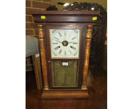 A Seth Thomas American shelf clock 