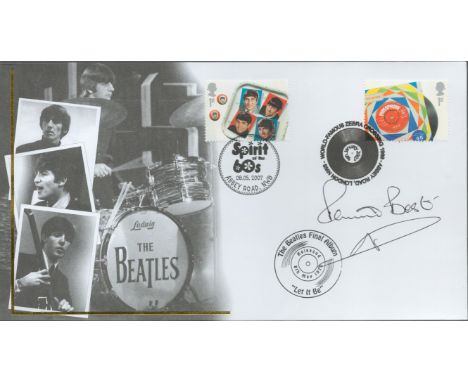 Pete Best signed The Beatles First Day Cover. Good condition. All autographs come with a Certificate of Authenticity. We comb
