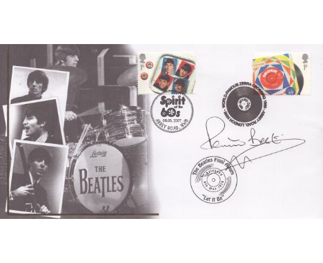 Pete Best signed The Beatles First Day Cover. Good condition. All autographs come with a Certificate of Authenticity. We comb