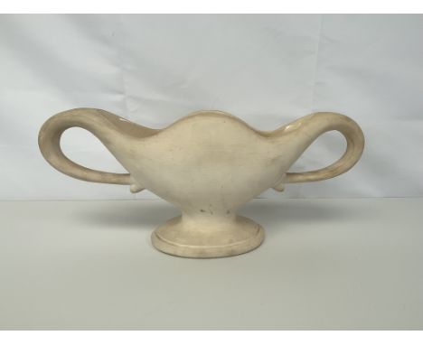 Constance Spry Mantle Vase - Fulham Pottery 31cm Wide
Unglazed exterior

Condition Report:
No chips/cracks.&nbsp; Crackling t