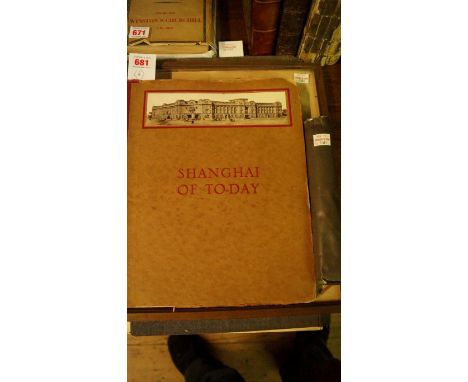 SHANGHAI: 'Shanghai of To-day..a souvenir album of 50 Vandyke gravure prints of 'The Model Settlement'', Kelly & Walsh Ltd, 1