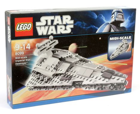 Lego Star Wars set number 8099 Midi-scale Imperial Star Destroyer, within Near Mint sealed packaging. EX SHOP STOCK